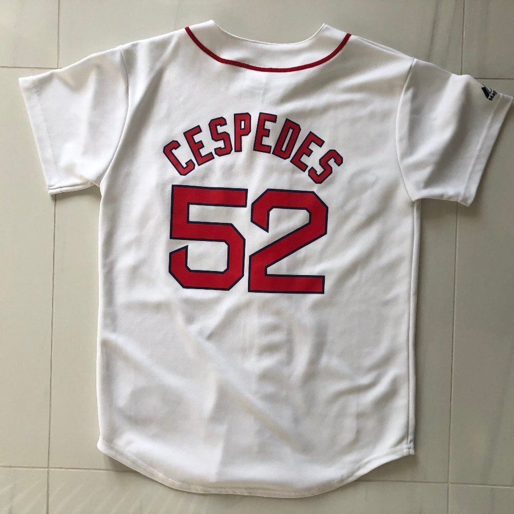 Boys Cespedes Red Sox Authentic Jersey Size L